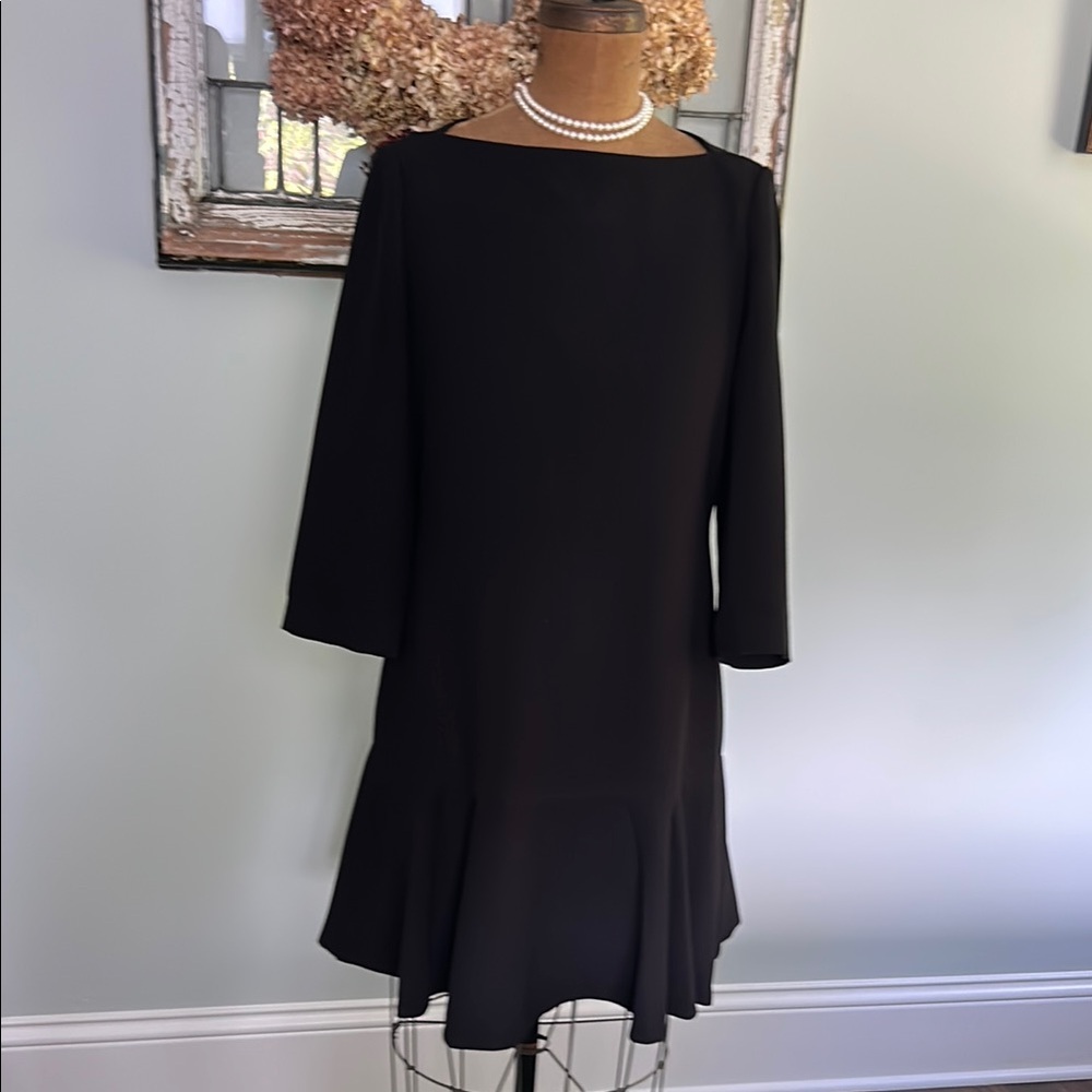 Kate Spade Black A-Line Cocktail Dress